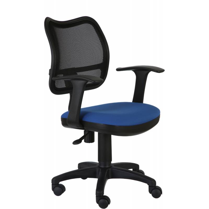 Кресло бюрократ CH-797AXSN (Синее) главное фото